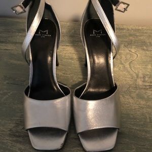 Marc Fisher silver pumps